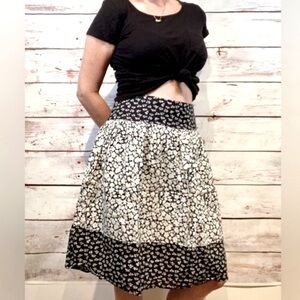 Mimi Chica • NWOT Ditsy Prairie Flower Peasant Skirt XL